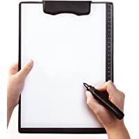 magnetoplan 1131512 - Portapapeles magnética (A4- con escala en cm)- color negro